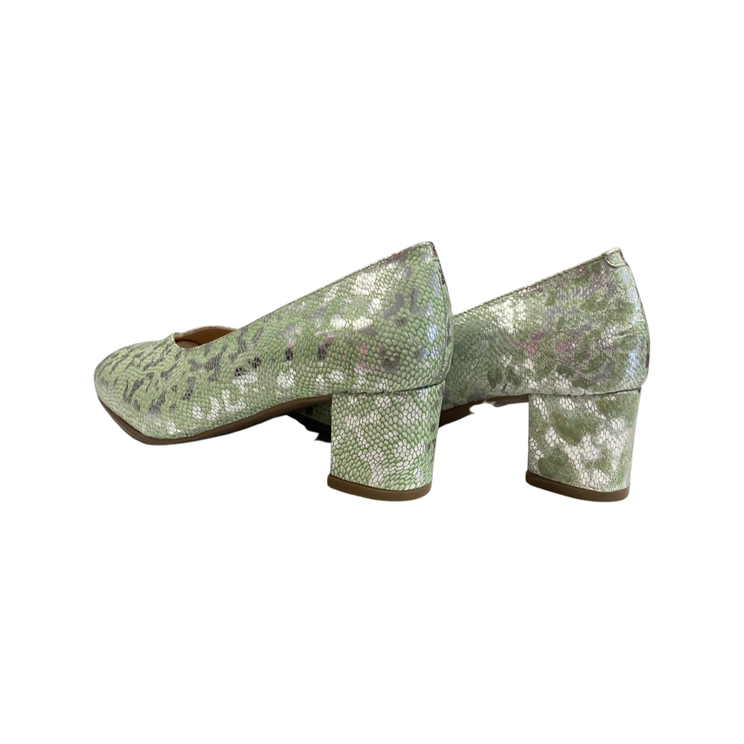 ZAPATO MUJER ROLDÁN 1705 VERDE PLATA