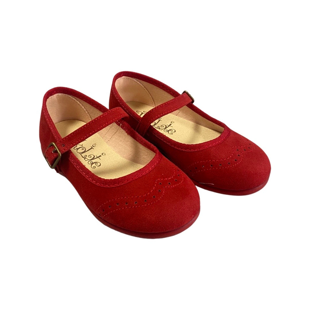 ZAPATO NIÑA TOKOLATE 1193 ROJO