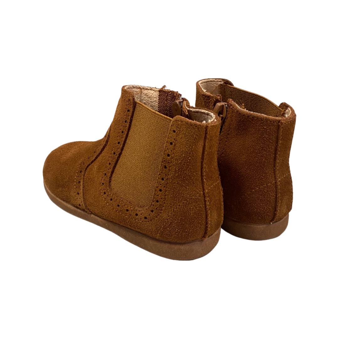 BOTA NIÑA TOKOLATE 1225 CUERO