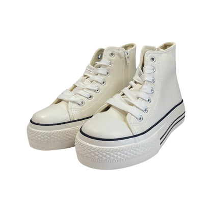 DEPORTIVA NIÑA MUSTANG 81194 BLANCA