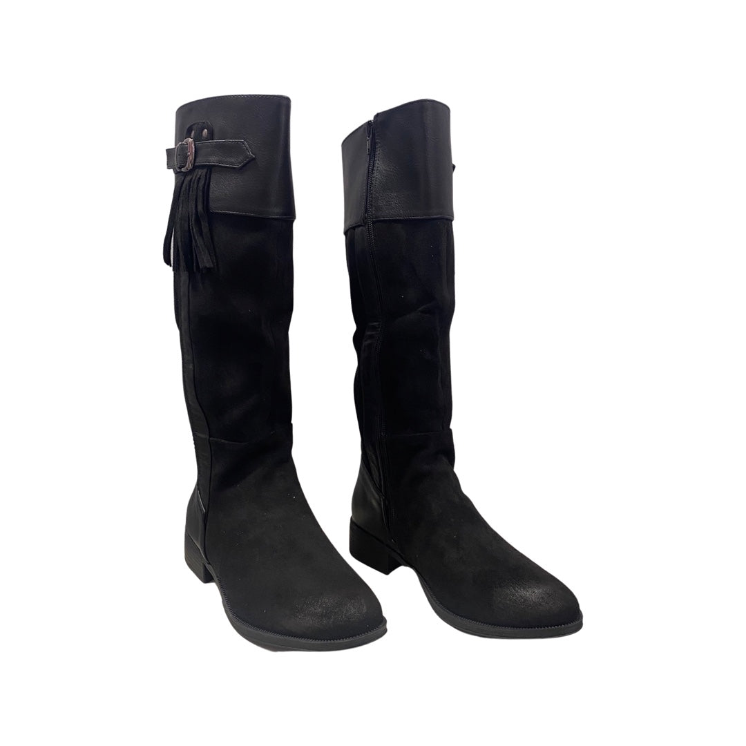 BOTA MUJER MANDARINA 2209FD NEGRO