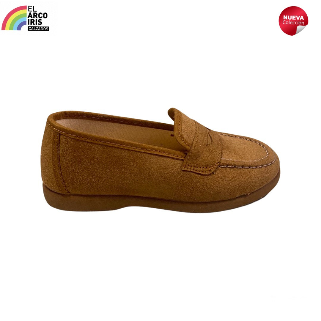 ZAPATO NIÑO TOKOLATE 1135 CUERO