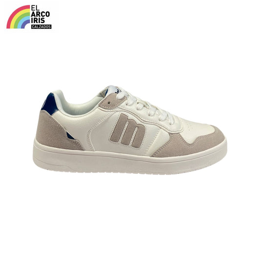 DEPORTIVO HOMBRE MUSTANG 84324 BLANCO