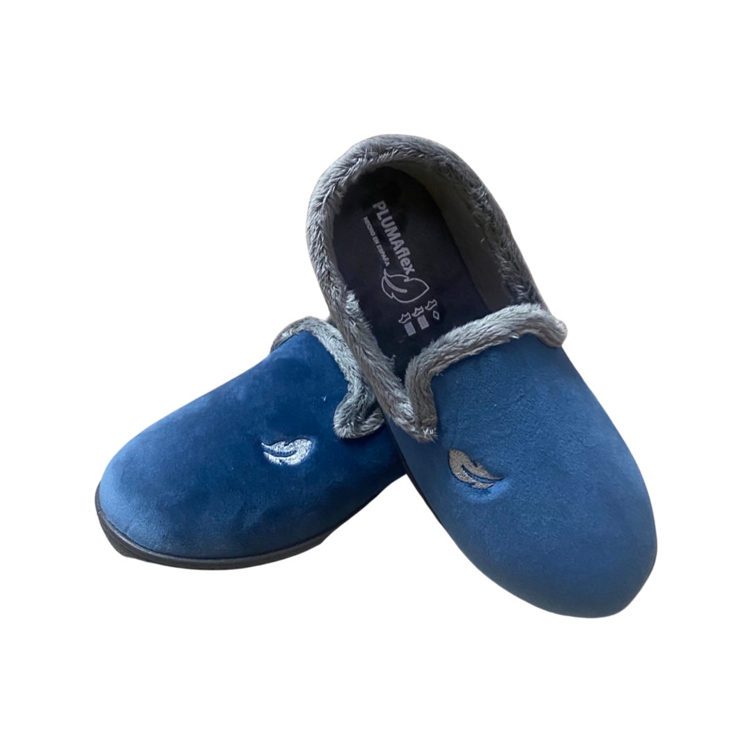 ZAPATILLA MUJER CASA PLUMA FLEX 12203 MARINO