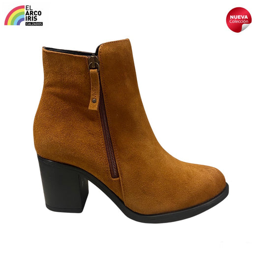 BOTIN MUJER JORDANA 17 CUERO