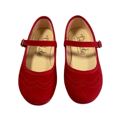 ZAPATO NIÑA TOKOLATE 1193 ROJO
