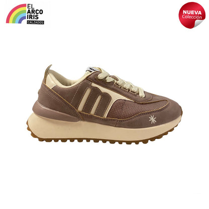 DEPORTIVA MUJER MUSTANG 60274 TAUPE