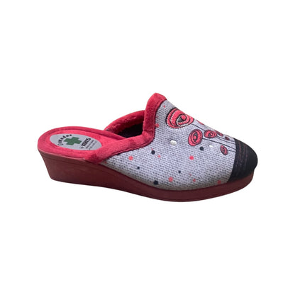 ZAPATILLA MUJER CASA 03014 ROJO