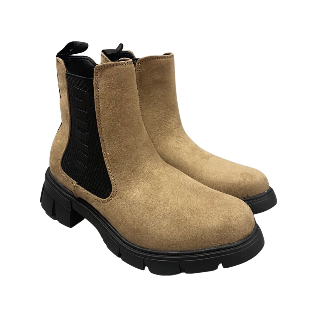 BOTA NIÑA MUSTANG 48625 TAUPE