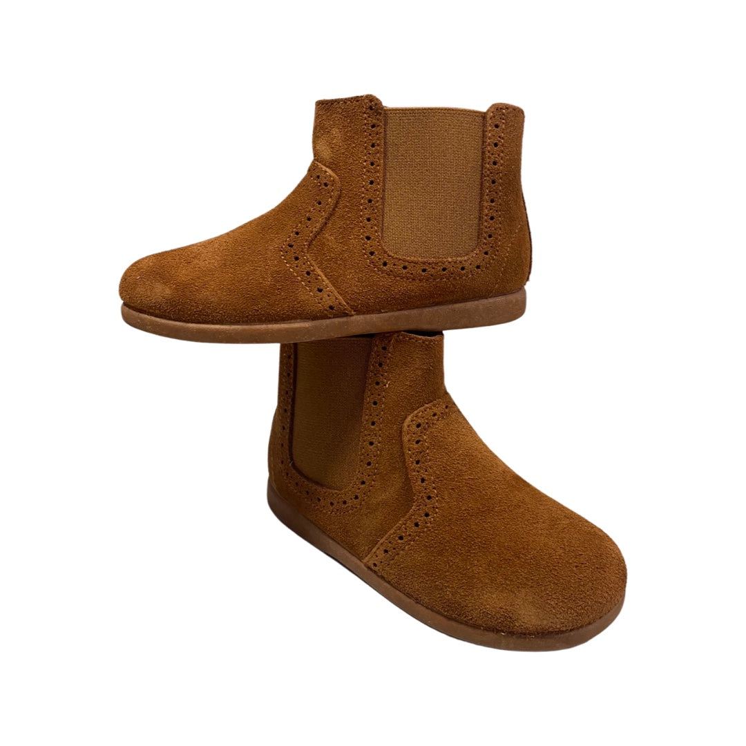 BOTA NIÑA TOKOLATE 1225 CUERO