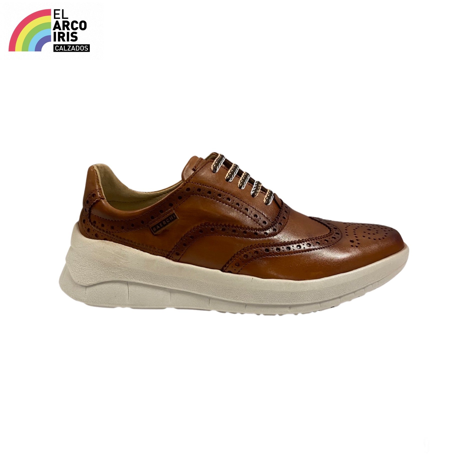 ZAPATO HOMBRE BAERCHI 1401S CUERO