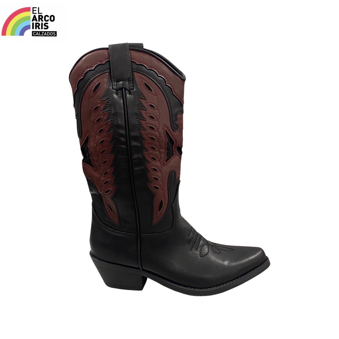 BOTA MUJER CORINA 2806 NEGRO