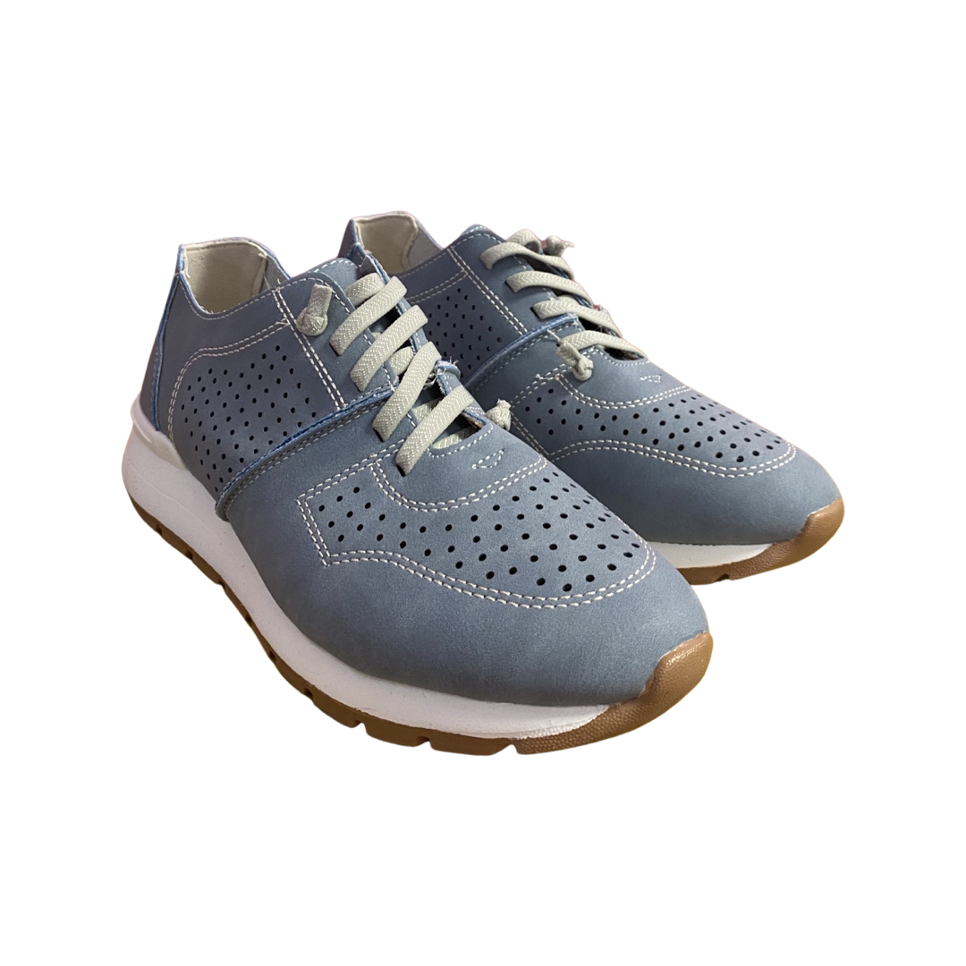 ZAPATO DEPORTIVO MUJER FLEX 313N AZUL