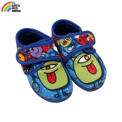 ZAPATILLA NIÑO CASA 100 AZUL