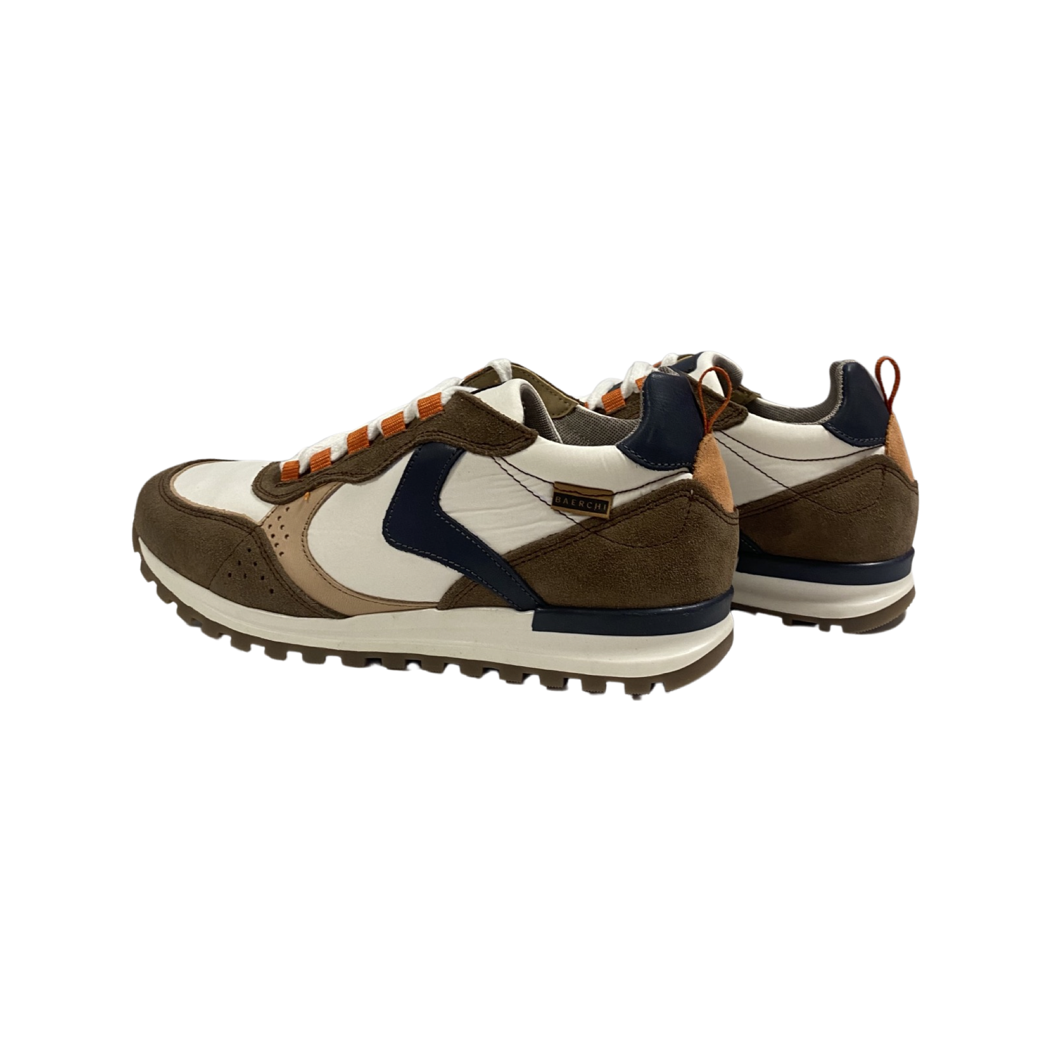 ZAPATO HOMBRE BAERCHI 5021 BLANCO/TAUPE