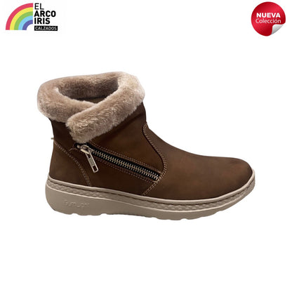 BOTIN MUJER BAERCHI 52256 CHOCOLATE