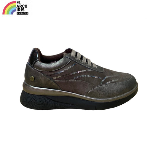 ZAPATO MUJER AMARPIES 22322 TAUPE