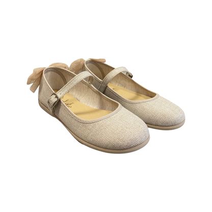 ZAPATO NIÑA TOKOLATE 1212TL-42 BEIGE