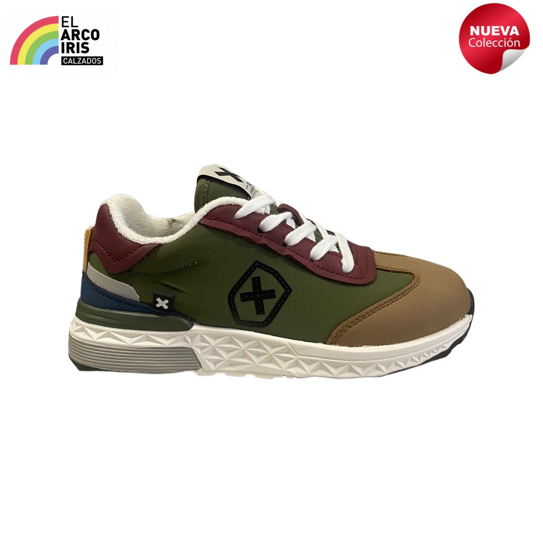 DEPORTIVO NIÑO XTI 150219 VERDE KAKI