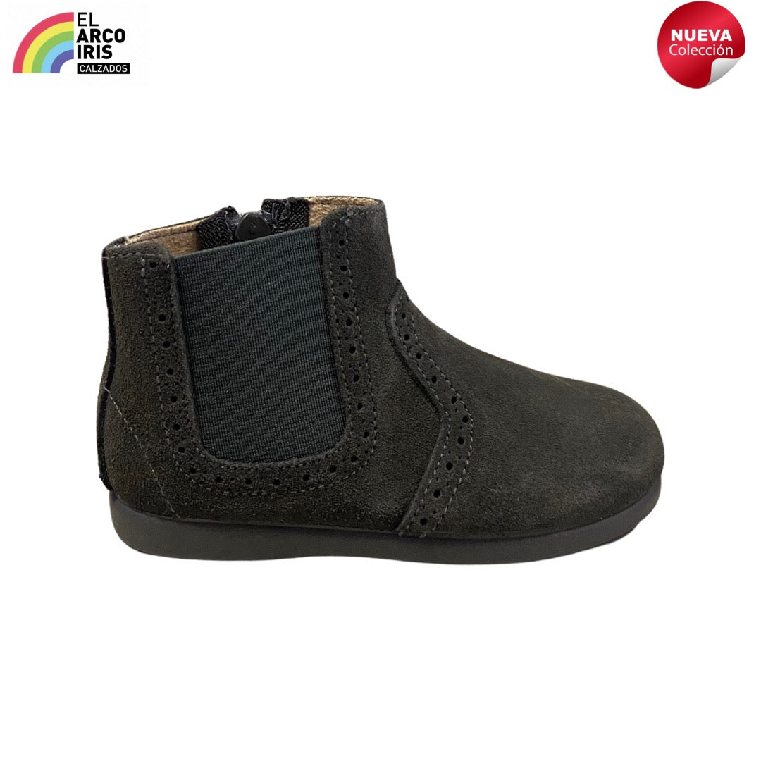 BOTA NIÑA TOKOLATE 1225 GRIS