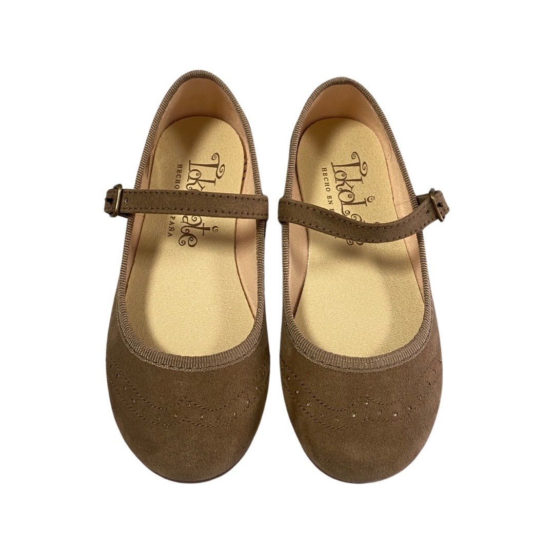 ZAPATO NIÑA TOKOLATE 1193 TAUPE