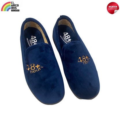 ZAPATILLA HOMBRE CASA 48HORAS 329001H MARINO