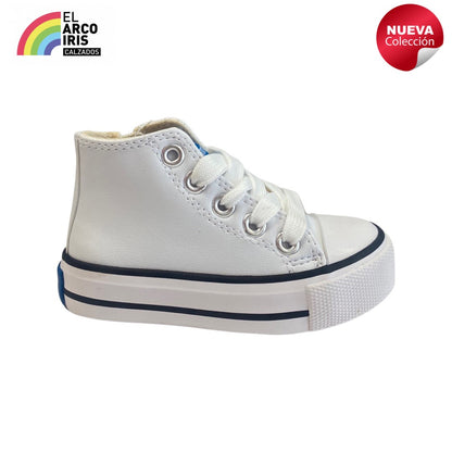 DEPORTIVA NIÑA MUSTANG 81194 BLANCA