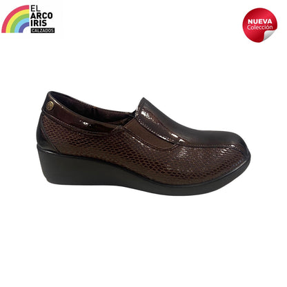 ZAPATO MUJER AMARPIES 22403 MARRÓN