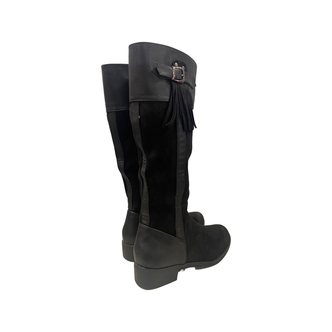 BOTA MUJER MANDARINA 2209FD NEGRO