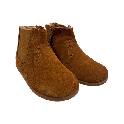 BOTA NIÑA TOKOLATE 1225 CUERO