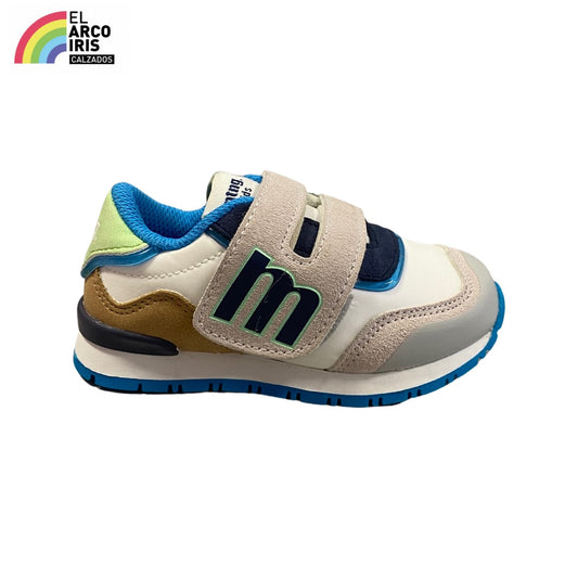 DEPORTIVO NIÑO MUSTANG 48590 BLANCO