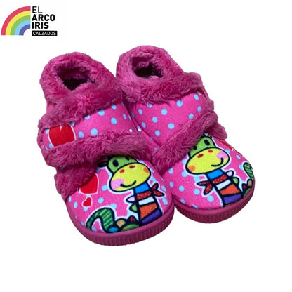 ZAPATILLA NIÑA CASA 1083 FUCSIA