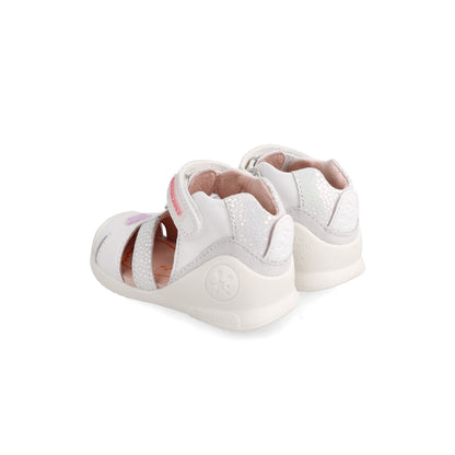 SANDALIA NIÑA BIOMECANICS 222173-C BLANCO