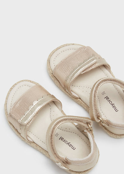 SANDALIA NIÑA MAYORAL ORO 41362