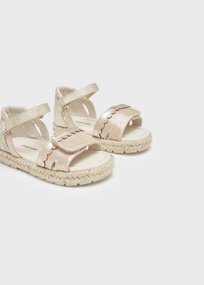 SANDALIA NIÑA MAYORAL ORO 41362