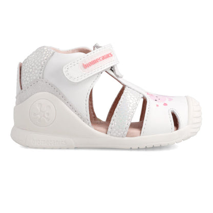 SANDALIA NIÑA BIOMECANICS 222109-B BLANCO