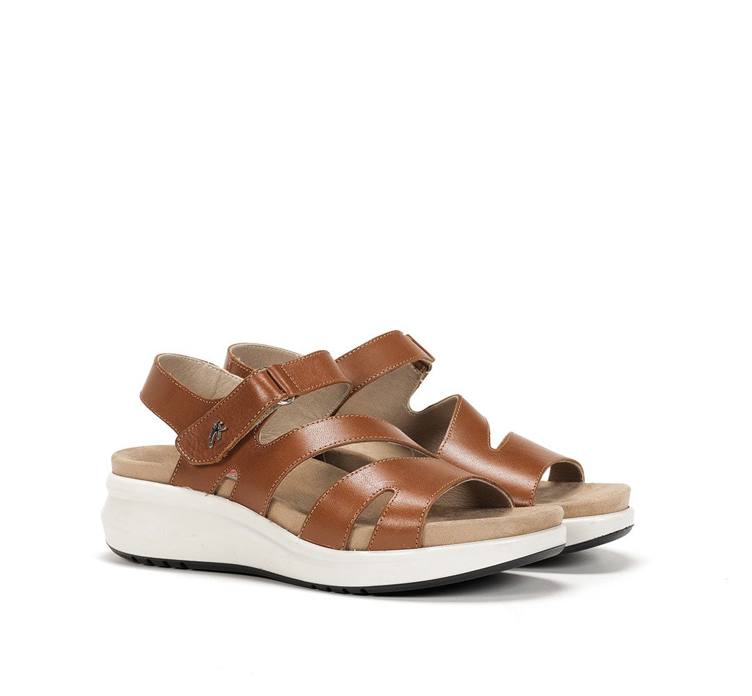 SANDALIA MUJER FLUCHOS F1478 CUERO
