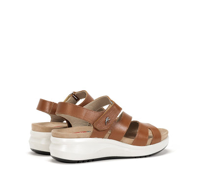 SANDALIA MUJER FLUCHOS F1478 CUERO