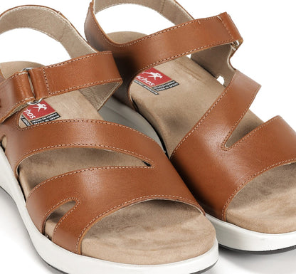 SANDALIA MUJER FLUCHOS F1478 CUERO